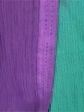Brand new Purple and green 2 tone scarf dupatta
